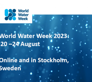"Seeds of Change: Innovative Solutions for Wise Water Use" - World Water Week in Stockholm, 2023.