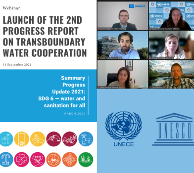 Вебинар: Презентация второго отчета о ходе трансграничного водного сотрудничества: глобальный статус показателя 6.5.2 ЦУР и потребности в ускорении